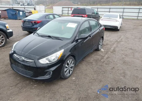 2017 Hyundai Accent Value Edition из США, поврежденный, VIN KMHCT4AE5HU358944